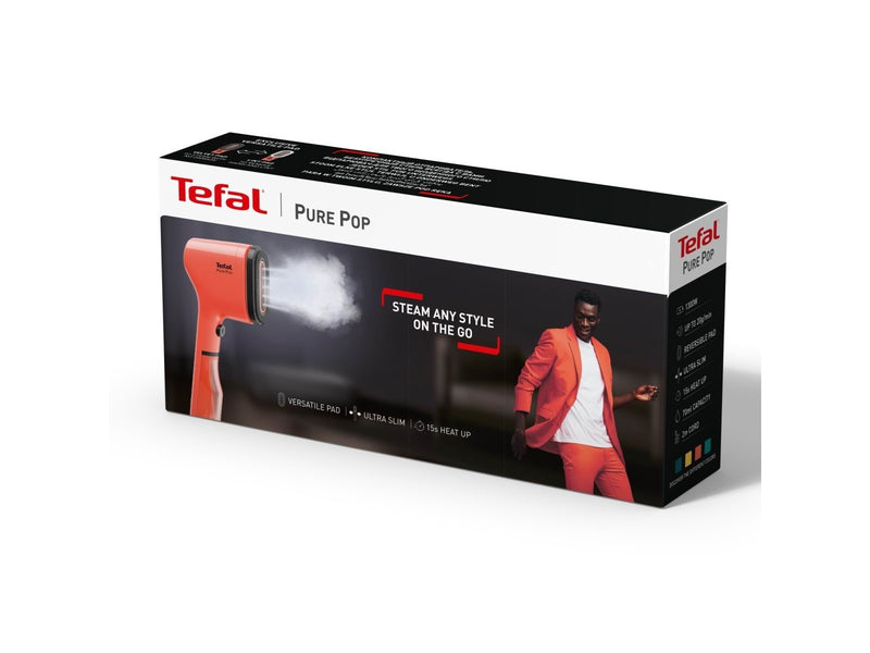 Tefal Handdampfgerät Pure Pop Garment Steamer Coral