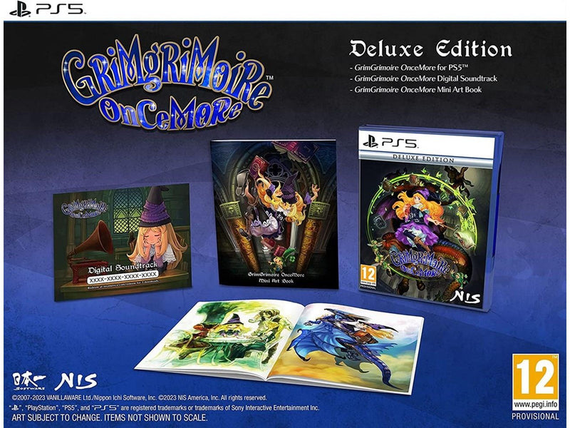 GrimGrimoire OnceMore (Deluxe Edition) - Sony PlayStation 5 - Strategie - PEGI 12