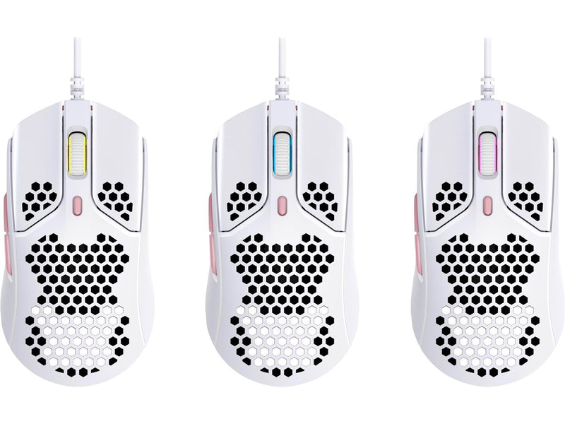 HyperX Pulsefire Haste Wired - Gaming Maus (Weiß)