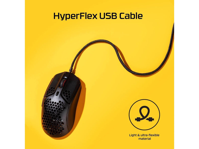 HyperX Pulsefire Haste Wired - Gaming Maus (Weiß)