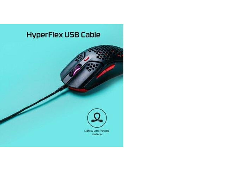 HyperX Pulsefire Haste Wired - Gaming Maus (Rot)