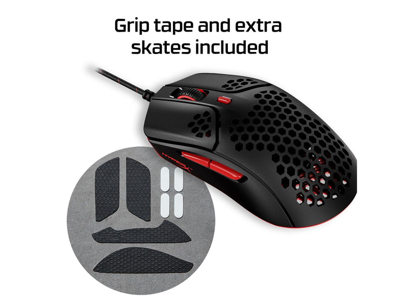 HyperX Pulsefire Haste Wired - Gaming Maus (Rot)