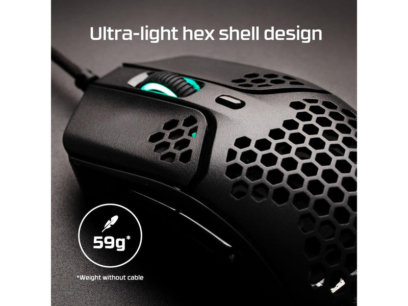 HyperX Pulsefire Haste Wired - Gaming Maus (Rot)