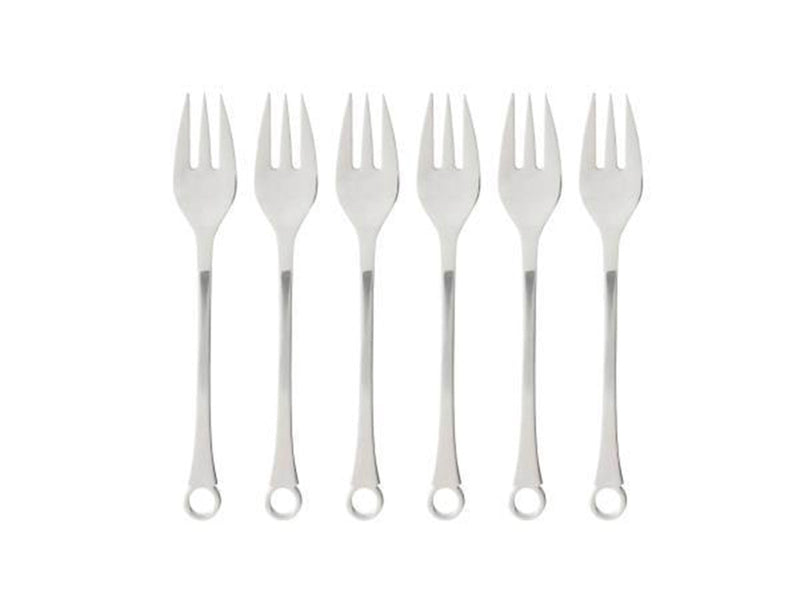 Gense Cake fork Pantry 16 cm 6 pcs. matte/gloss steel