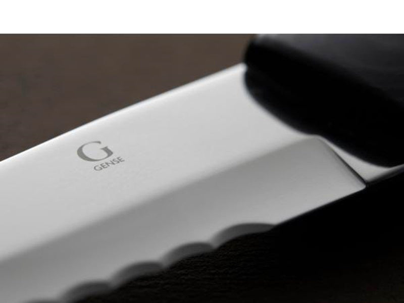 Gense Steak knife xl Old farmer micarta 23.5 cm Black/Steel