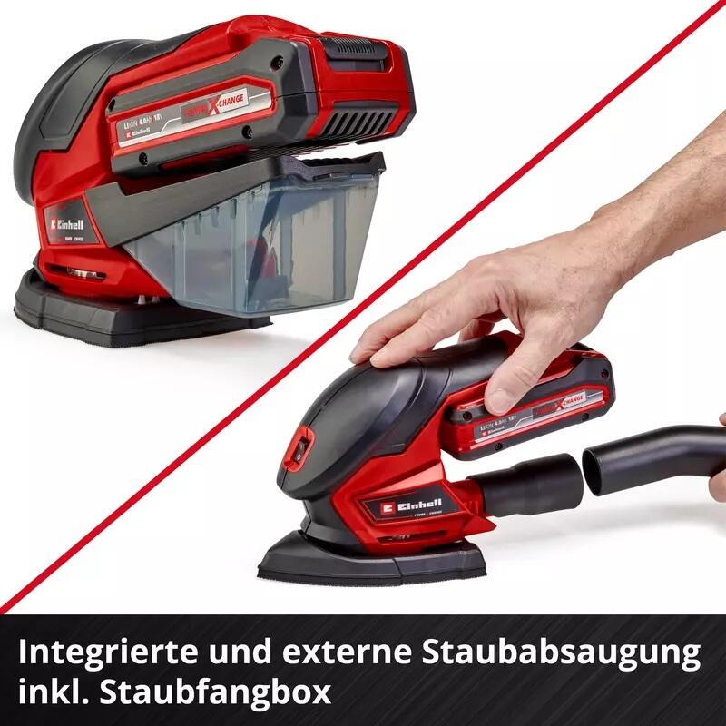 Einhell Akku-Multischleifer TE-OS 18/150 Li Solo (4460708)