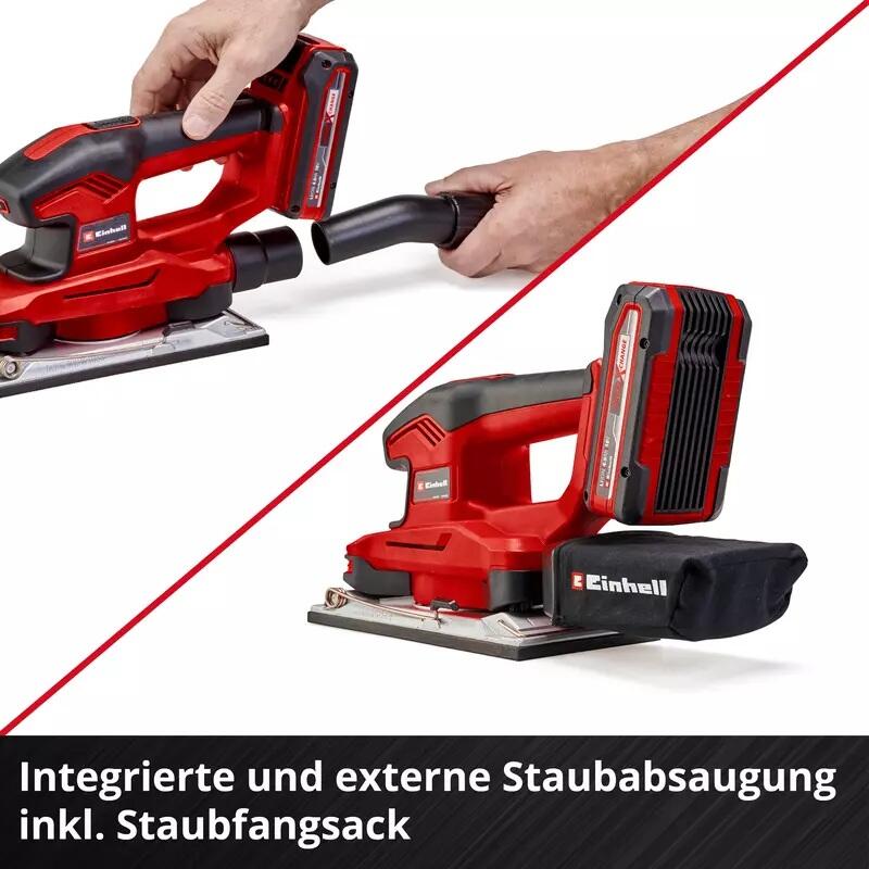 Einhell Akku-Schwingschleifer TE-OS 18/230 Li Solo (4460720)