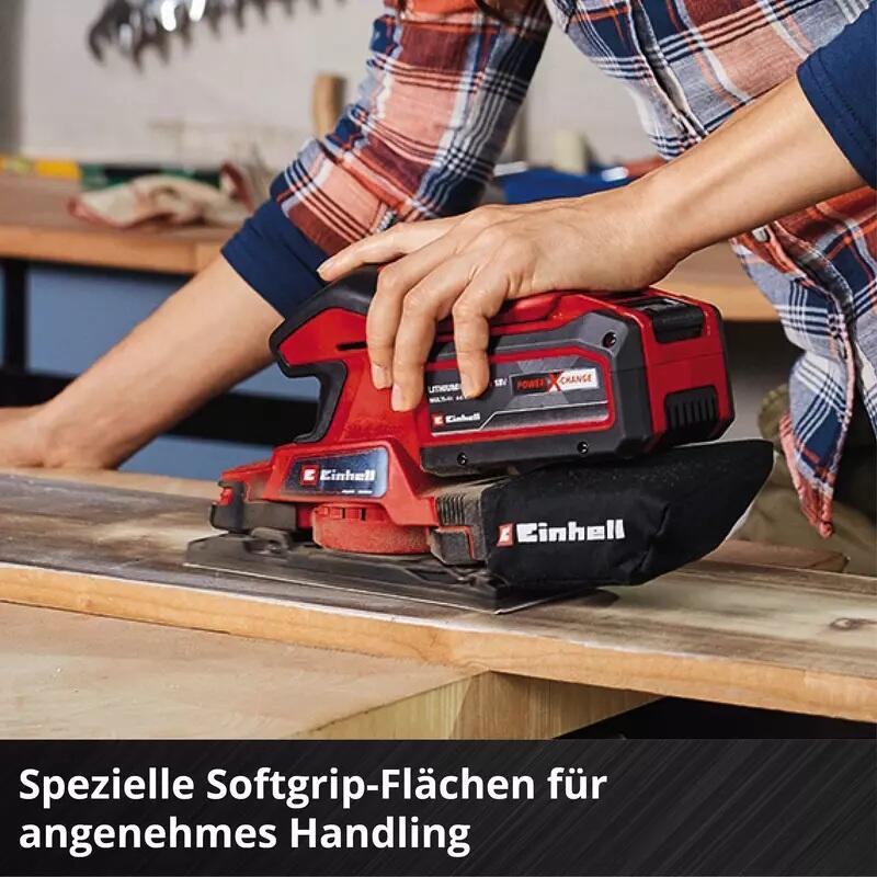 Einhell Akku-Schwingschleifer TC-OS 18/187 Li Solo (4460725)