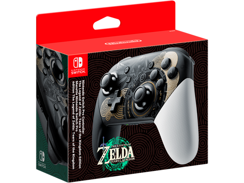 Nintendo Pro Controller (TLOZ: Tears of the Kingdom Edition) - Wireless Controller - Nintendo Switch