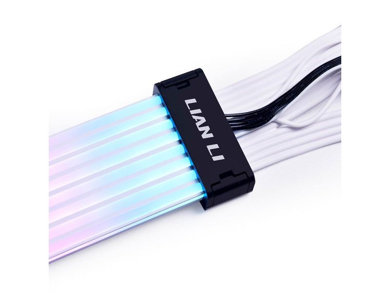 Lian Li Strimer Plus V2 168-8 - 16-pins 12VHPWR to 3x8-pins ARGB cable