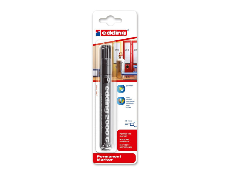 Edding e-2000 C permanent marker black
