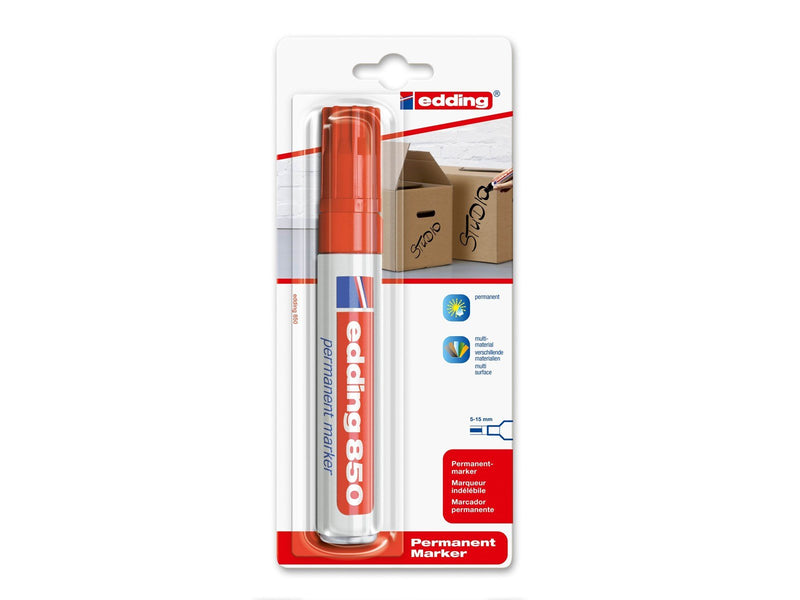 Edding e-850 permanent marker red