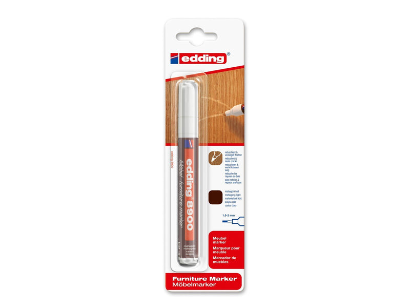 Edding e-8900 furniture marker mahogany light
