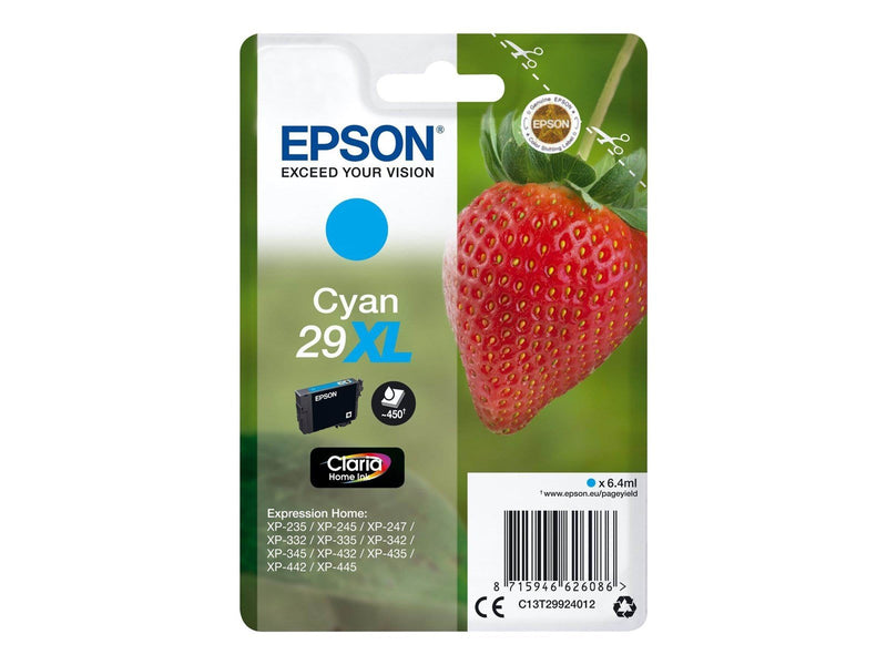 Epson 29XL Cyan Ink - Tintenpatrone Cyan