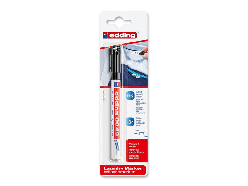 Edding e-8040 laundry marker black