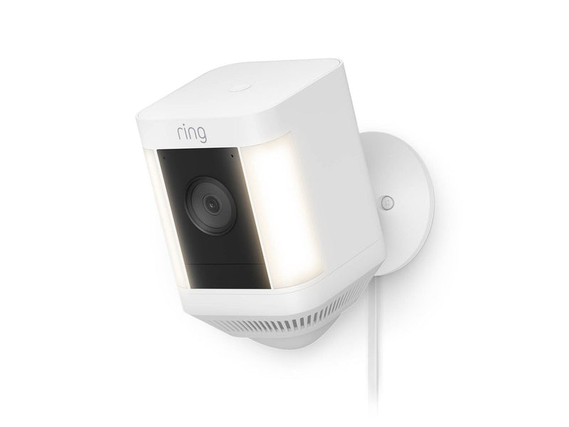 Ring Spotlight Cam Plus, Plug-in, White