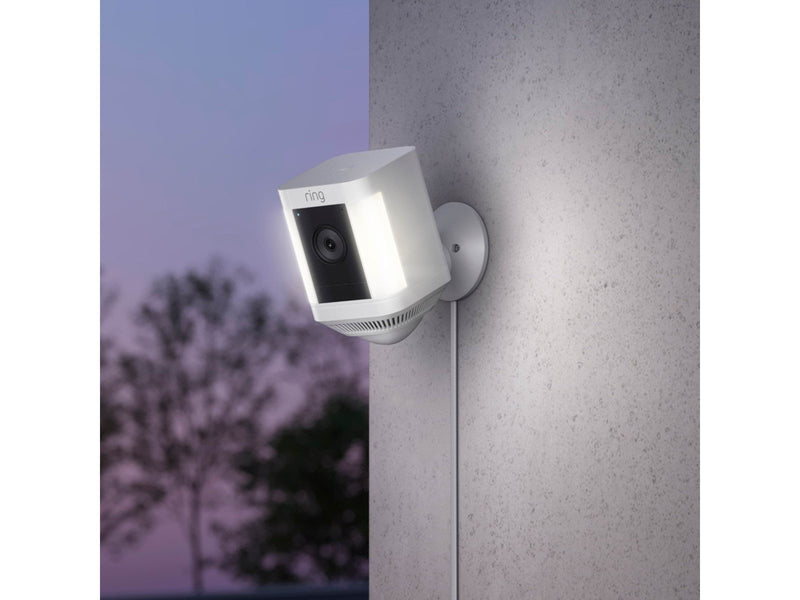 Ring Spotlight Cam Plus, Plug-in, White