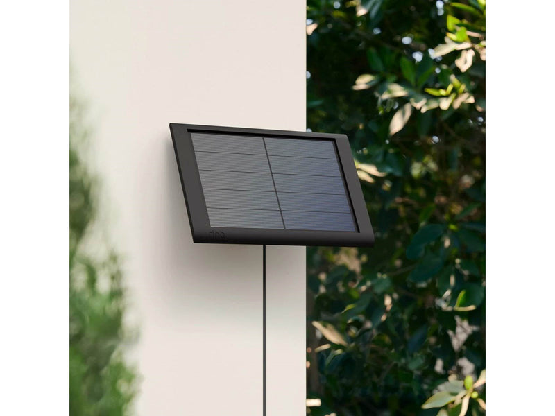 Ring Solar Panel, USB-C, Black