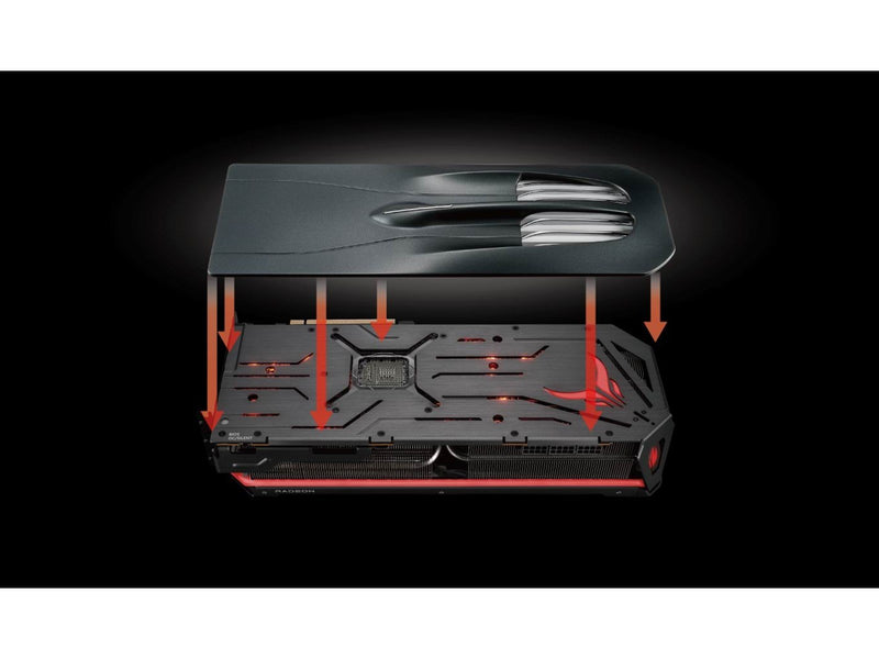 PowerColor Red Devil Skins Swappable Backplate - Intrusive - Grafikkarte