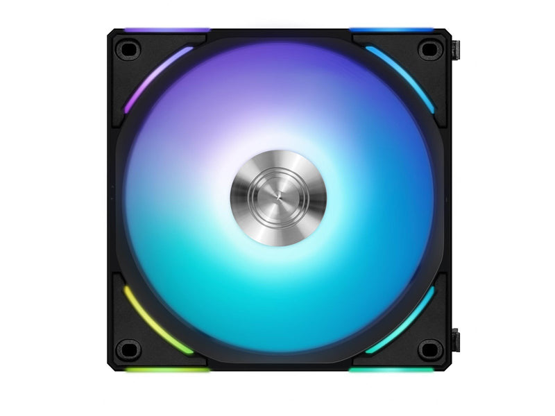 Lian Li UNI FAN AL120 V2 (3-pack) - Gehäuselüfter - 120mm - Schwarz mit RGB LED - 29 dBA