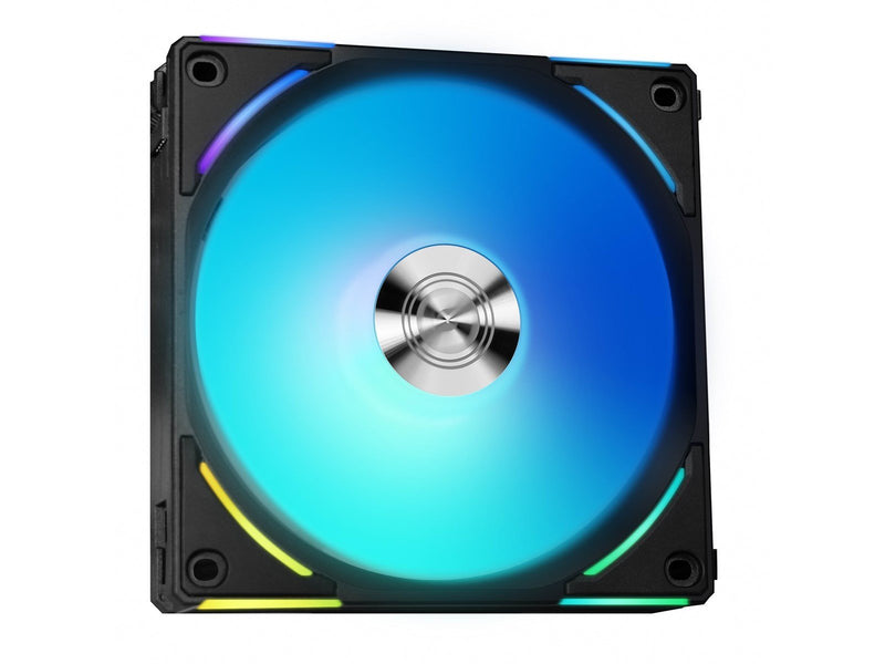 Lian Li UNI FAN AL120 V2 (3-pack) - Gehäuselüfter - 120mm - Schwarz mit RGB LED - 29 dBA