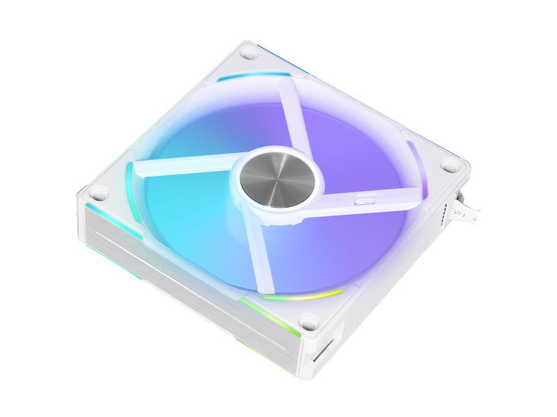 Lian Li UNI FAN AL120 V2 (3-pack) - Gehäuselüfter - 120mm - Weiß mit RGB-Beleuchtung - 29 dBA