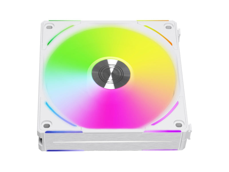 Lian Li UNI FAN AL120 V2 (3-pack) - Gehäuselüfter - 120mm - Weiß mit RGB-Beleuchtung - 29 dBA