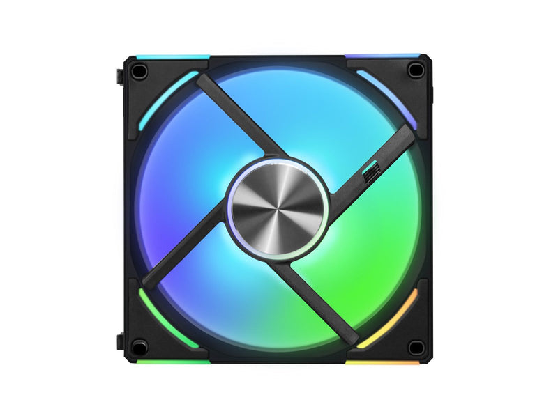 Lian Li UNI FAN AL140 V2 - Gehäuselüfter - 140mm - Schwarz mit RGB LED - 27 dBA