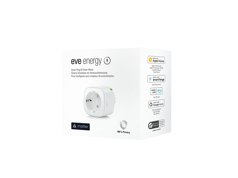Eve Energy - Smart Plug & Power Meter (Matter)