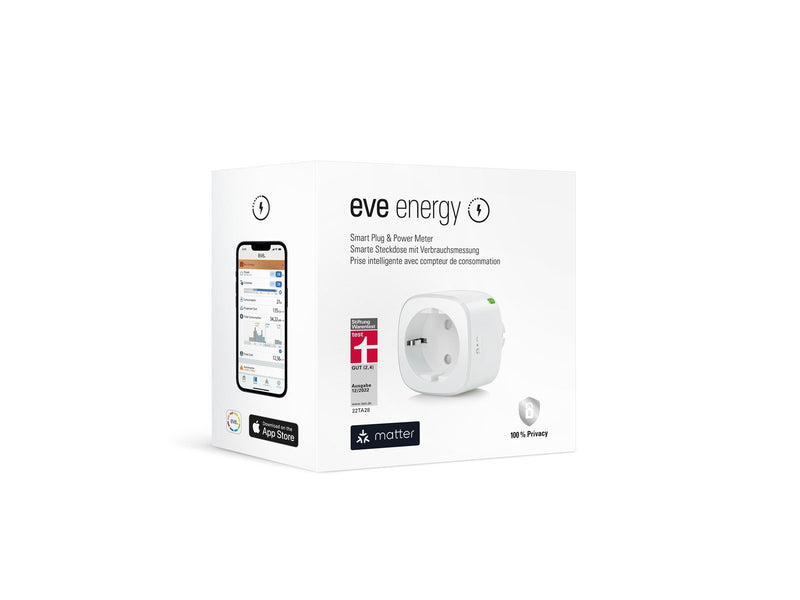 Eve Energy - Smart Plug & Power Meter (Matter)