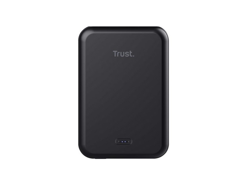 Trust Magno Magnetic Wireless Powerbank (Akku) - schwarz - 5000 mAh