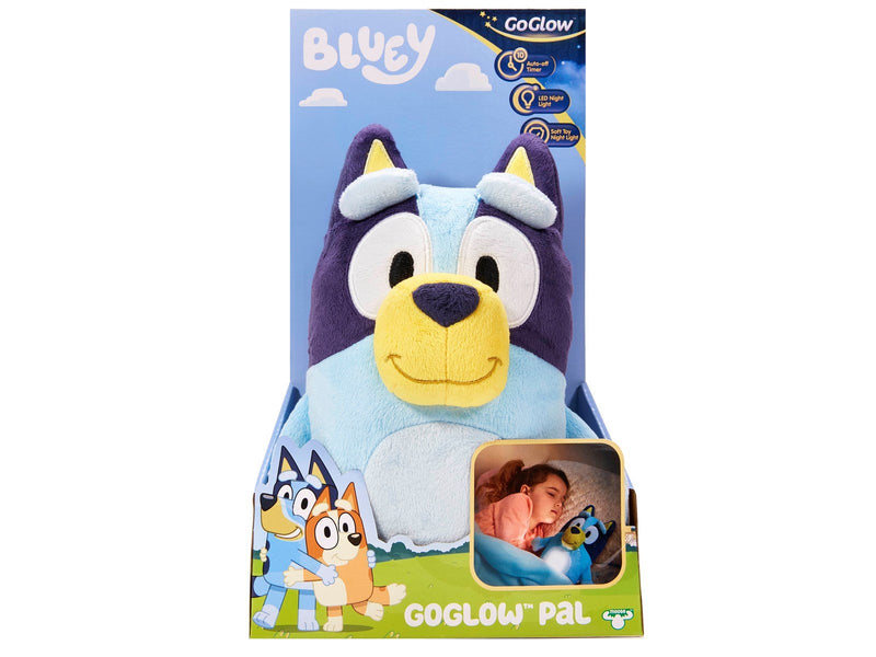Bluey Kids Light Up Bedtime Pal - Soft toy night light