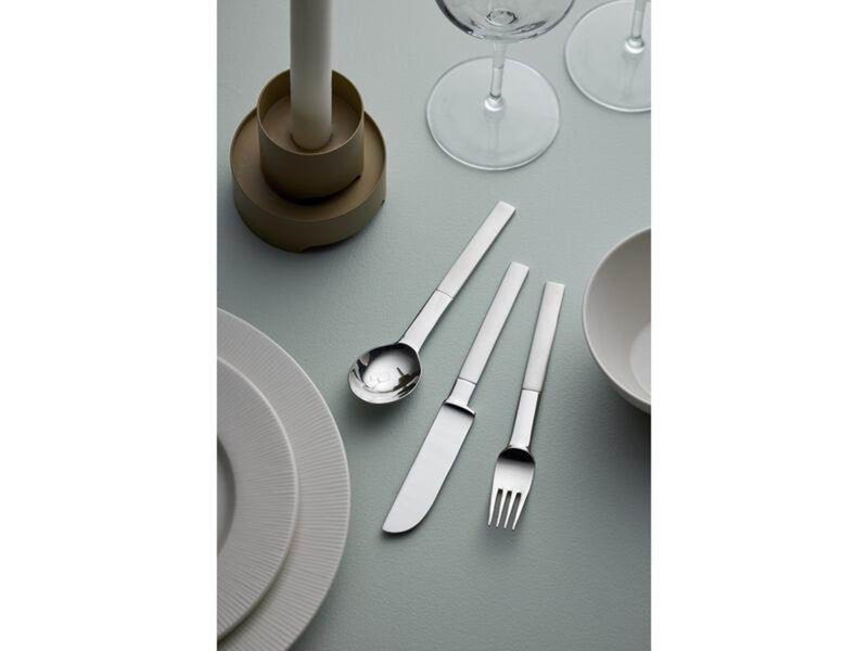 Gense Lunch knife Nobel 18.6 cm Matte/Glossy steel