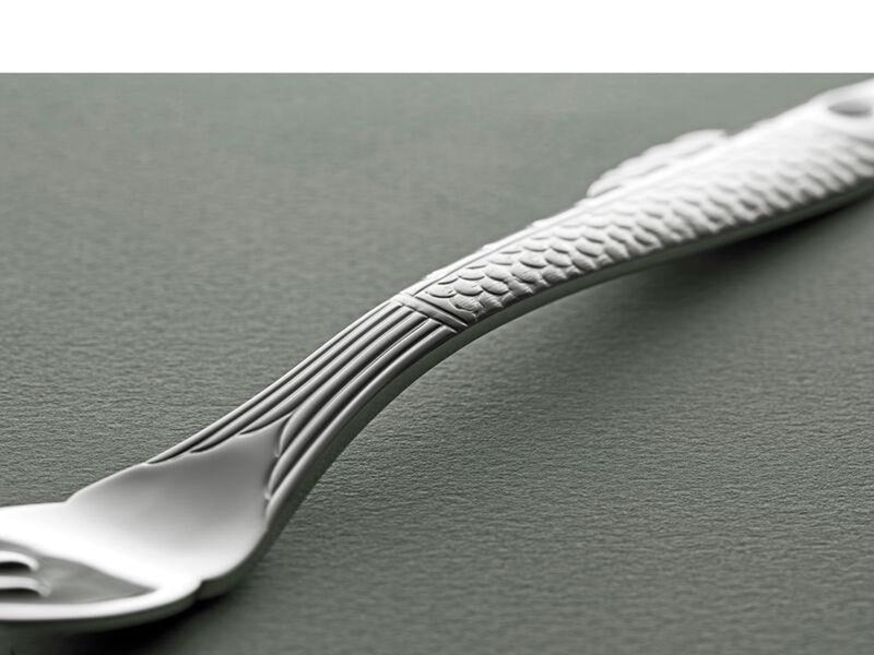 Gense Fish fork Nobel 18.8 cm Glossy steel