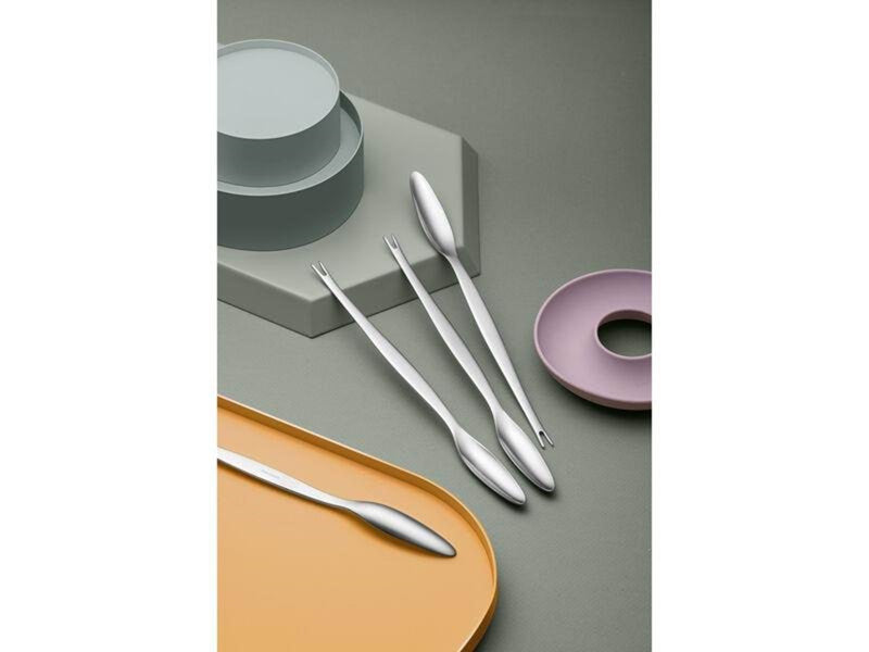 Gense Lobster fork Focus Steel 20.6 cm 4 pieces Black/Matte steel