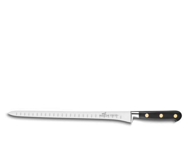Lion Sabatier Salmon knife with air blade Ideal 30 cm Steel/Black