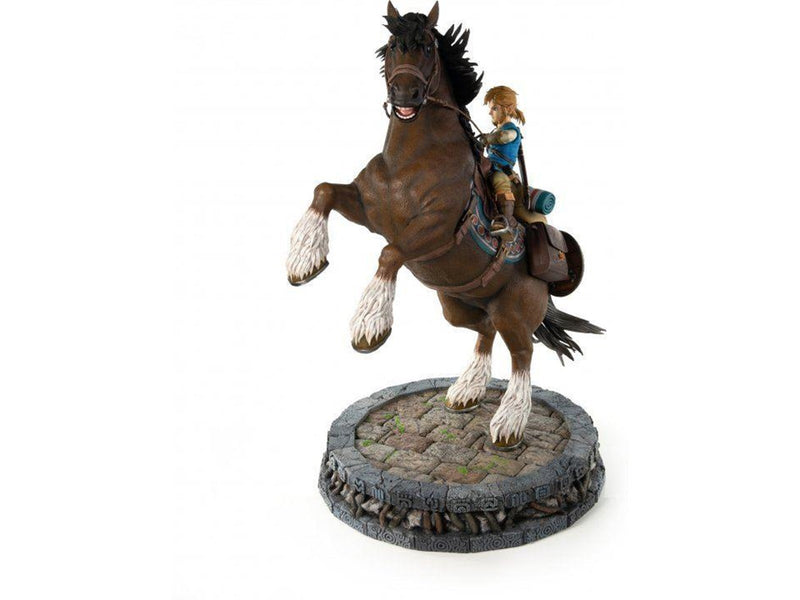 First 4 Figures - The Legend of Zelda: Breath of the Wild: Link on Horseback (Standard Edition) - Figur