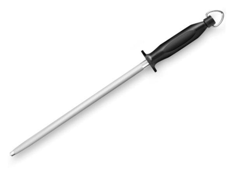 Lion Sabatier Honing rod round 30 cm Steel/Black