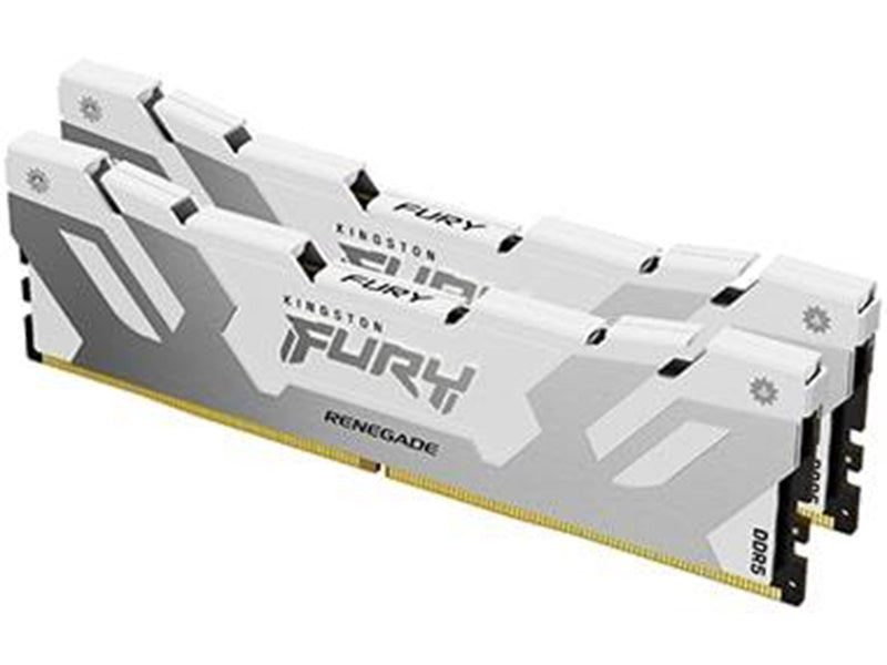 Kingston FURY Renegade DDR5-6400 - 32GB - CL32 - Dual Channel (2 pcs) - Intel XMP - Weiß