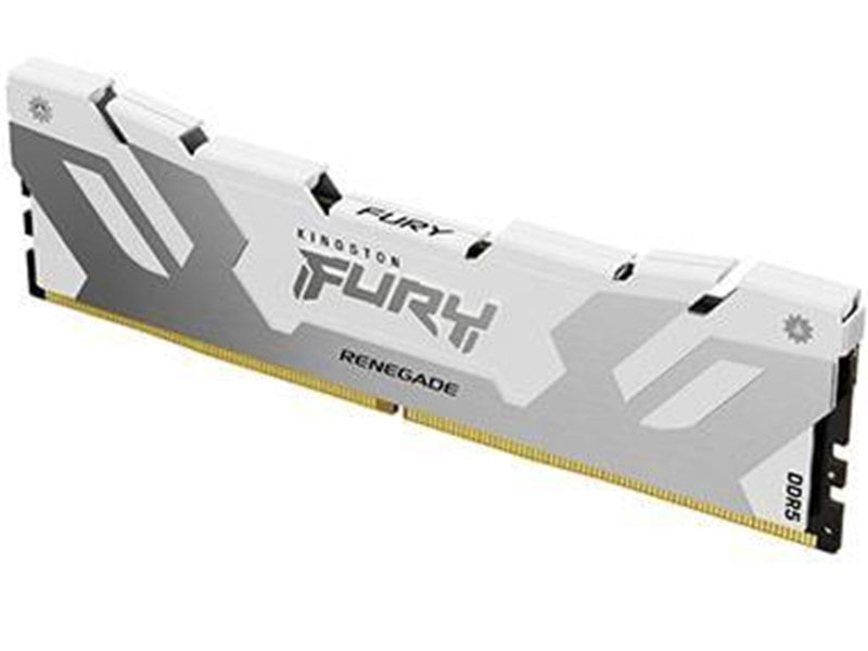 Kingston FURY Renegade DDR5-6400 - 16GB - CL32 - Single Channel (1 pcs) - Intel XMP - Weiß