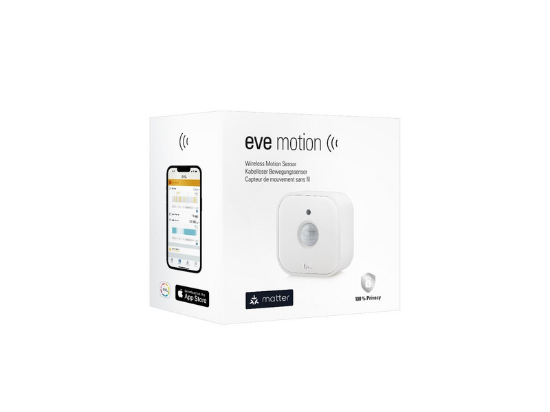 Eve Motion - Smart motion sensor with Apple HomeKit technology (Matter)