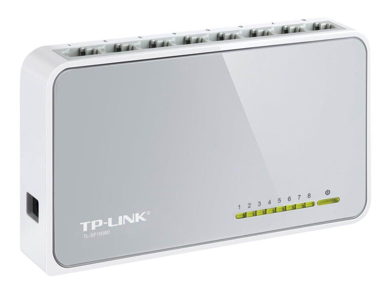 TP-Link TL-SF1008D 8-Port 10/100Mbps Desktop Switch