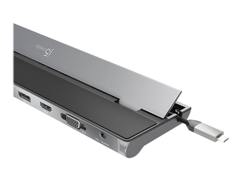 j5create USB-C Triple Display Docking Station (With Ethernet and PD)