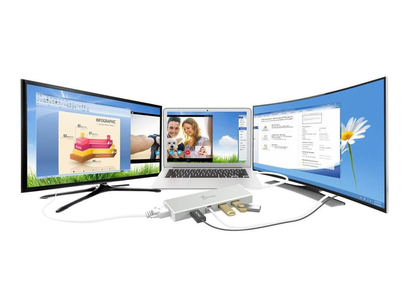 j5create JUD380-N - USB 3.0 Mini Dock