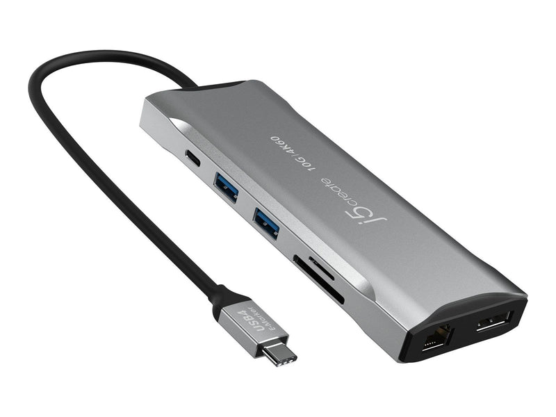j5create 11-in-1 USB-C Triple-Monitor Dock (with Ethernet and 100W PD)