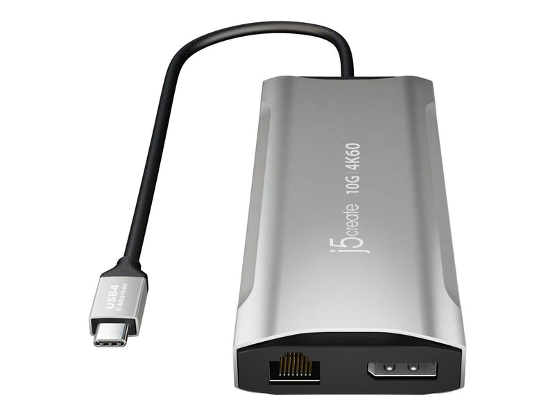 j5create 11-in-1 USB-C Triple-Monitor Dock (with Ethernet and 100W PD)