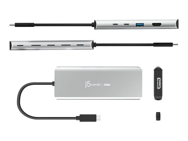 j5create USB4 Dual 4K Multi-Port Dock