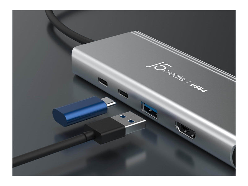 j5create USB4 Dual 4K Multi-Port Dock