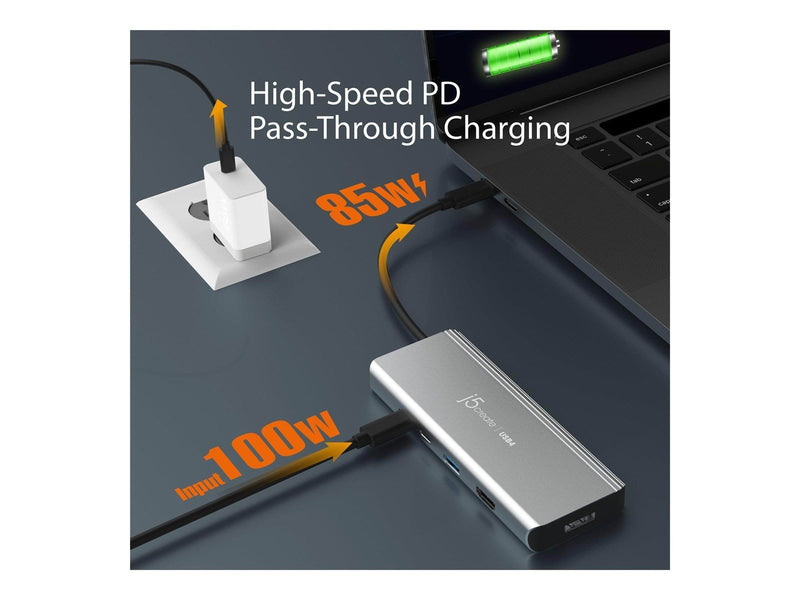 j5create USB4 Dual 4K Multi-Port Dock