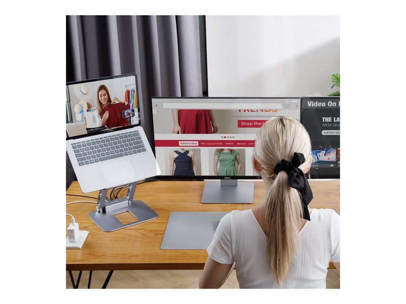 j5create Multi-Angle Dual HDMI Docking Stand (with Ethernet)